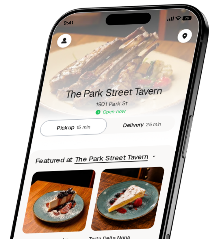 The Park Street Tavern app preview