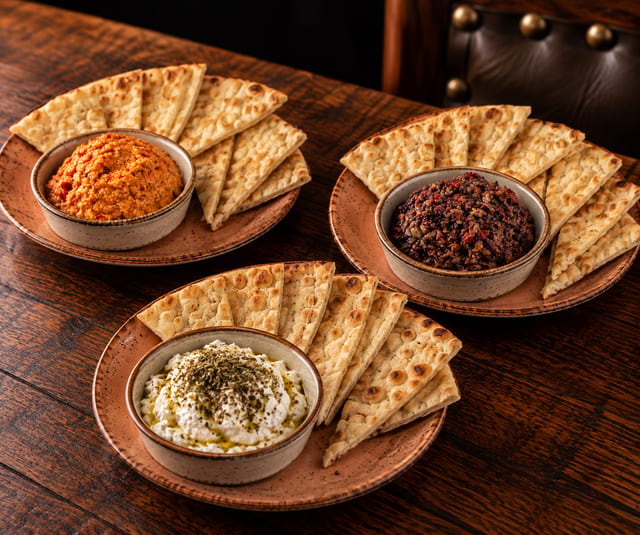 Dip with Pita.