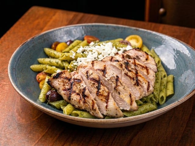 Penne Pesto.
