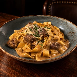 Pappardelle Stroganoff