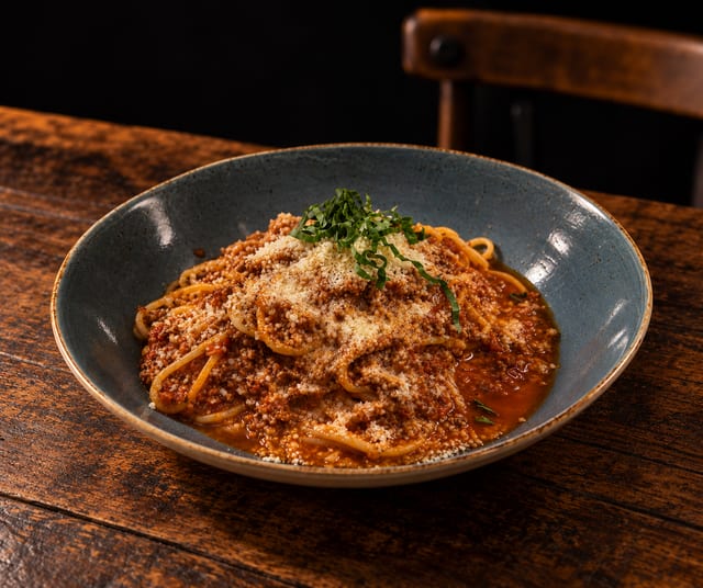 Spaghetti with Bolognese.