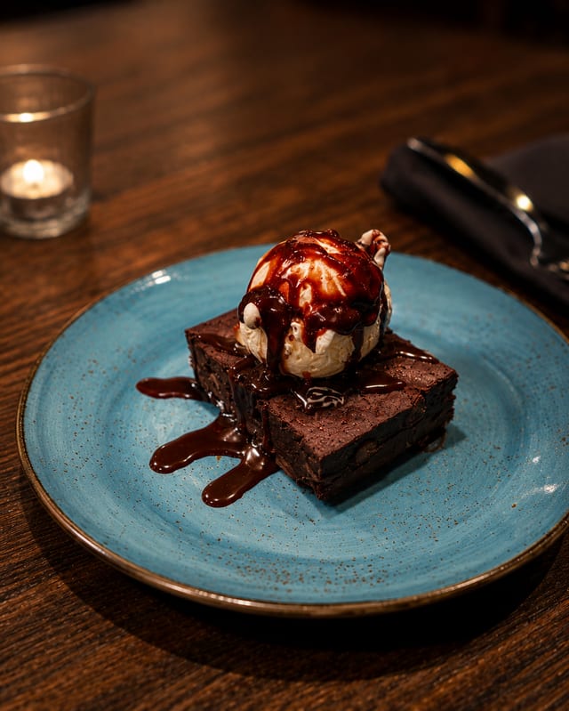 Brownie Sundae.