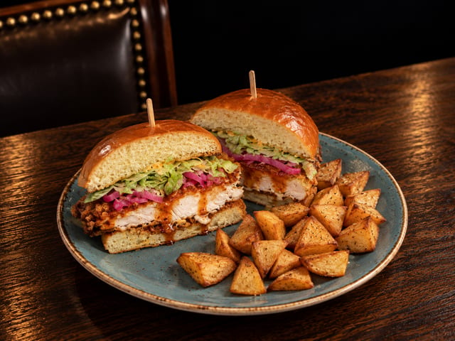 Fried Chicken Sandwich.