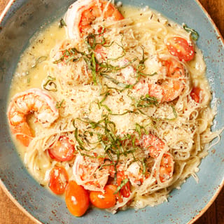 Capellini Scampi